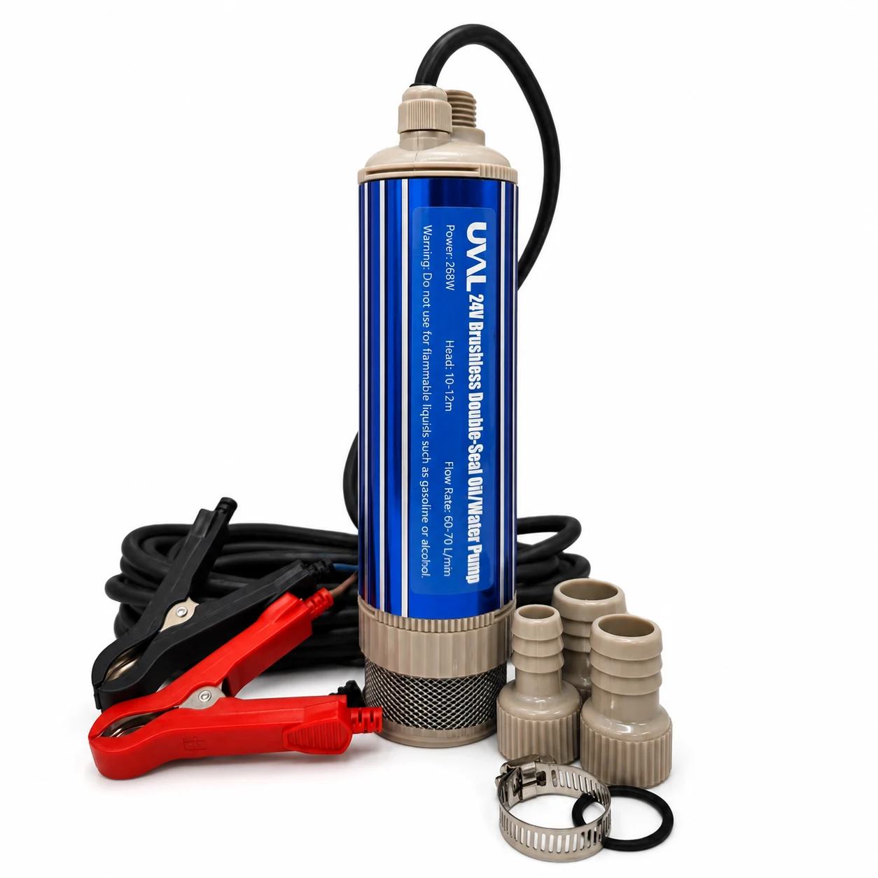 UVAL Model 53 brushless high-flow DC pump
